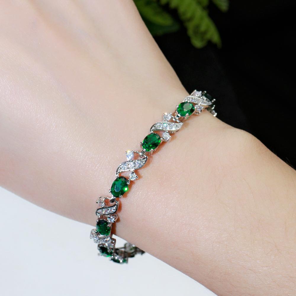 WWJ элегантный модный браслет с кубическим цирконием для женщин, аксессуары для вечеринок, ювелирные изделия