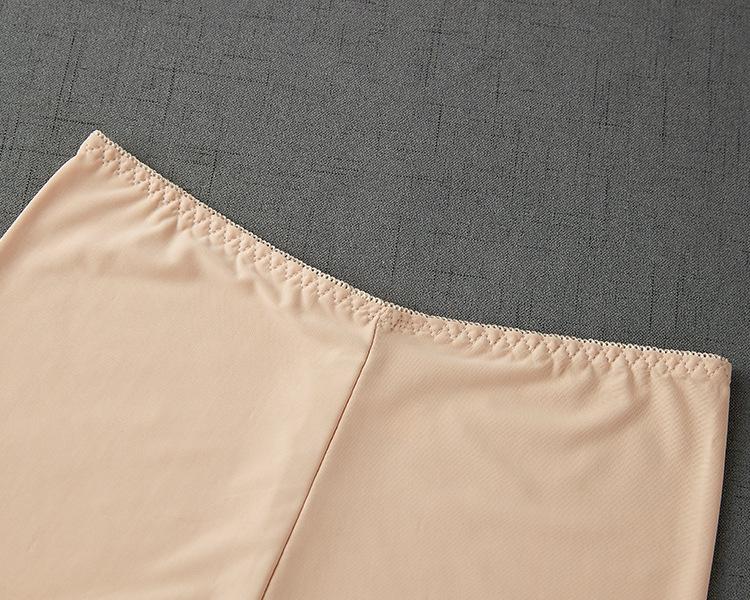Женские шорты-боксеры Ice Silk, защитные трусы для девочек, нижнее белье, колготки, тонкое нижнее белье, короткие брюки, лето
