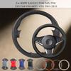 Customize Anti-Slip Car Steering Wheel Cover For BMW E60 E61 530d 545i 550i E63 E64 630i 645Ci 650i 2003-2010 Microfiber Leather