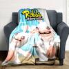 Rabbids Invasion Adventure Flannel Blanket Super Soft Warm Cozy Blanket For Sofa Bed Office Travel Allseason Home Decor Gift