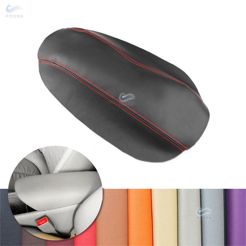 Для Nissan Slyphy Sentra 2007 2008 - 2017 Салон автомобиля Центральная консоль Крышка подлокотника Крышка ящика Микрофибра Кожа