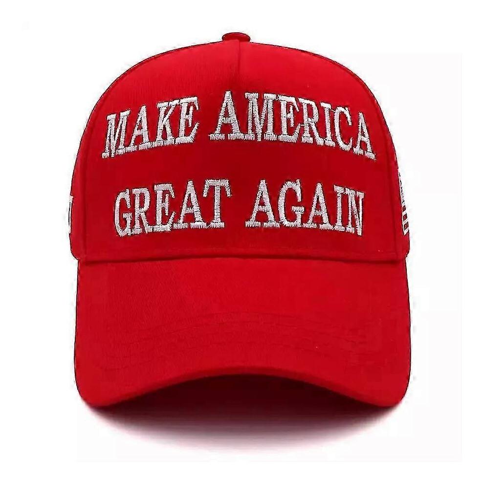 Трамп 2024 MAGA КРАСНАЯ Кепка 45-47 Бейсболка Сделать Америку Снова Великой