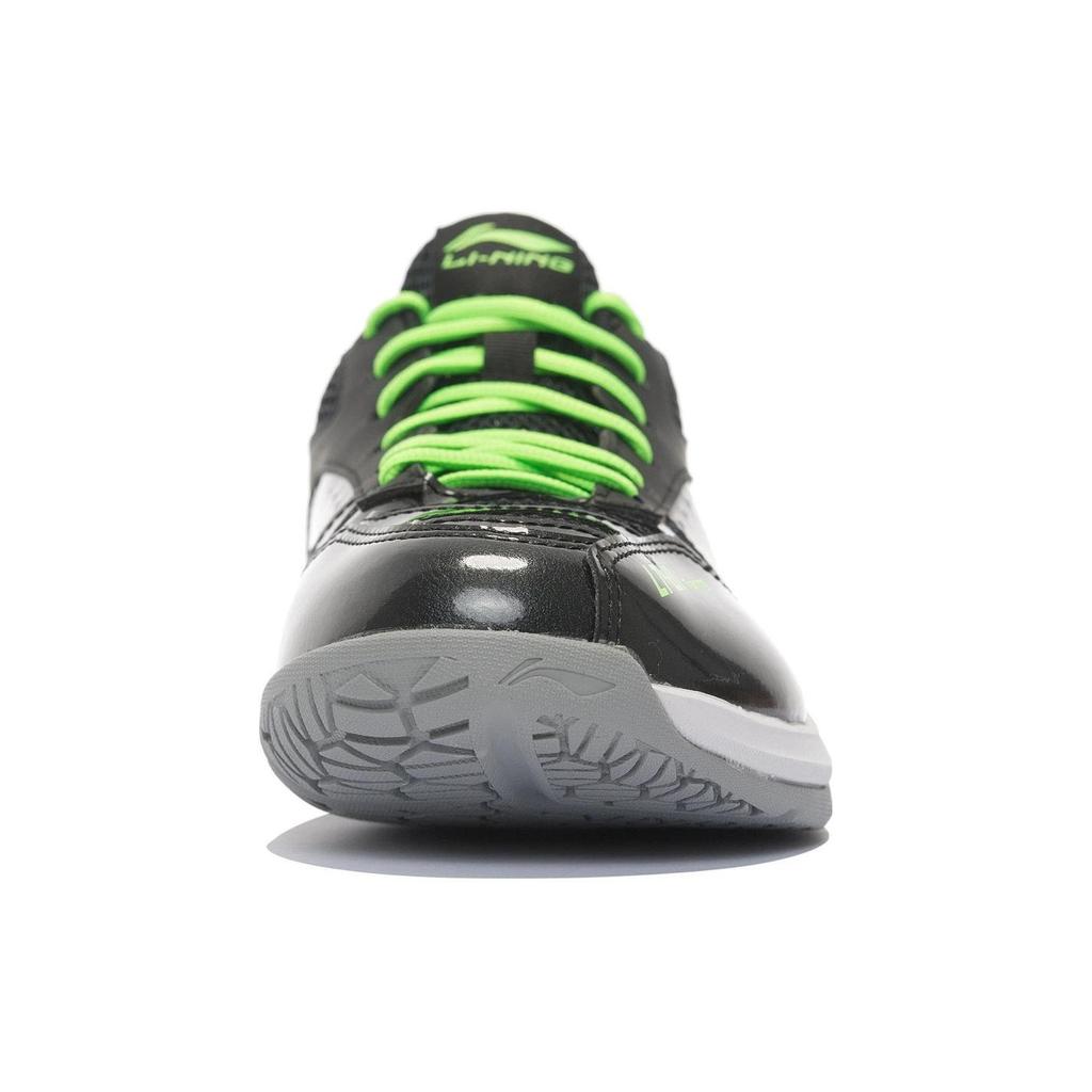 Li Ning Thunder Collection Тренировочные, нескользящие, износостойкие, дышащие, низкие, для бадминтона, унисекс, черные, AYTS024-3