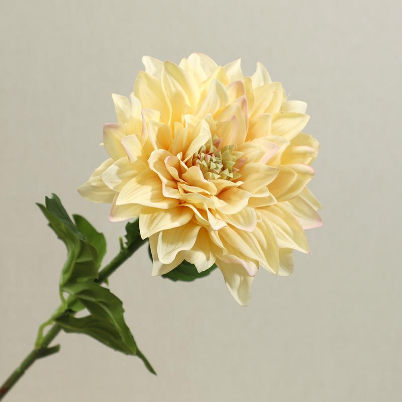 Simulation Dahlia Simulation Flower Home Furnishing Living Room Entrance Decoration Ornament Floral Arrangement Wedding Flower Arrangement Fake Flower