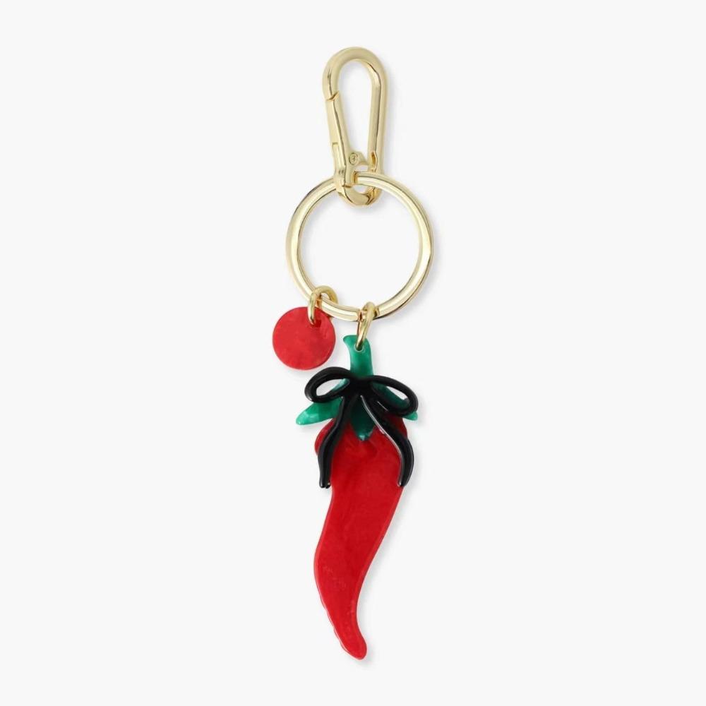 Surfboard Vacation Style Pendant Ice Cream Bag Charm Fashion Acrylic Keychain DIY Accessories