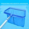 Pool Skimmer Net Larger Capacity Fine Mesh Labor-saving Universal Easy Installation Remove Debris Leaf Skimmer Net Swimming Pool Cleaning