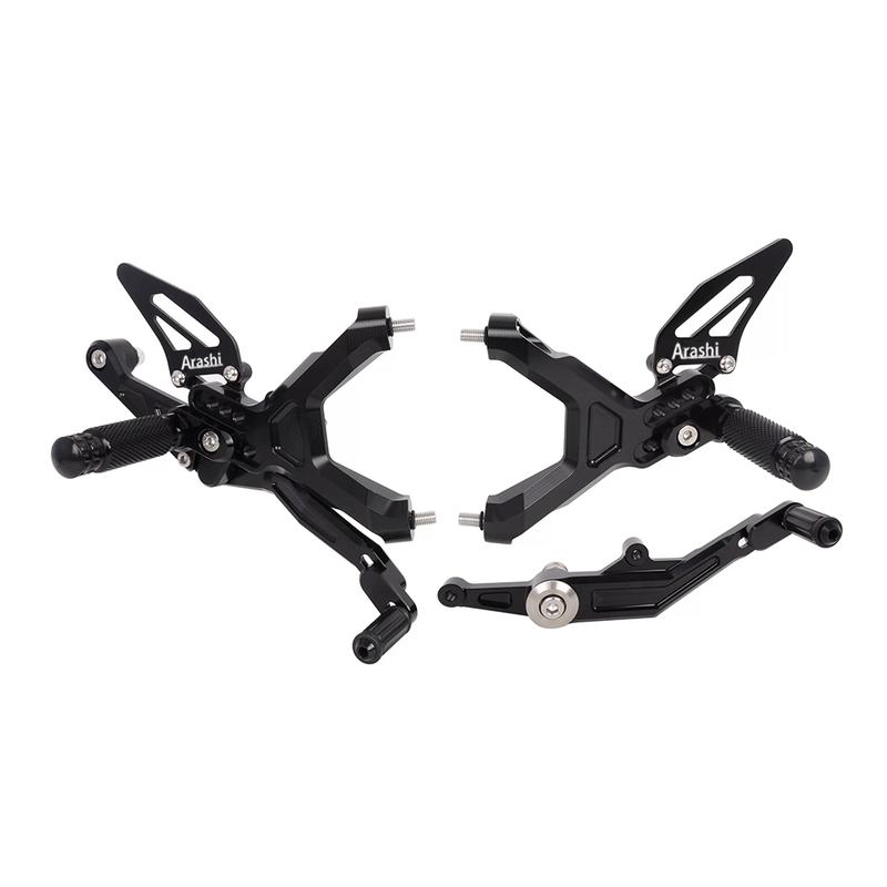 Motorcycle CNC Adjustable Rearset Front Foot Pedal For BMW S1000RR 2019-2024 M1000RR 2021-2023 Racing Foot Pedal
