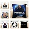 Мировая Поп-звезда P-Pitbull Наволочка Льняная Наволочка Мягкая Для Дивана Кровати Домашнего Комнатного Декора