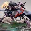 Новая Оригинальная Fatenight Fate Night Черный Короткий Меч Gk Боец Ручной Квадратный Элемент Аниме Статуэтка Украшение Фигурка Подарок