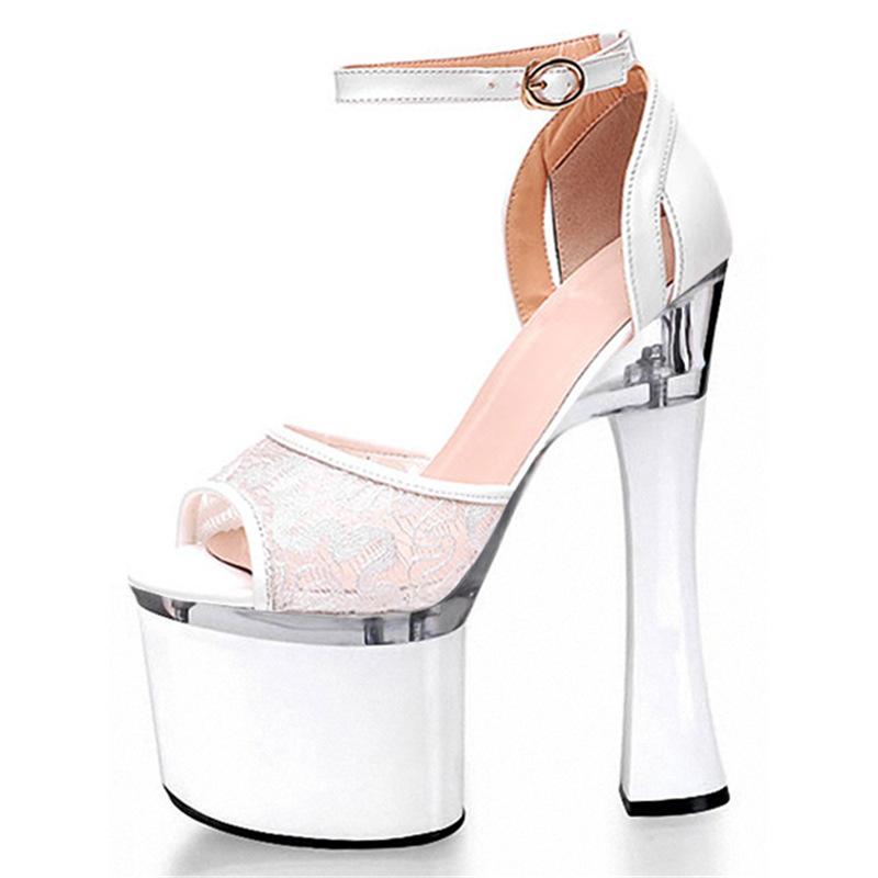 2025 весна новые босоножки fish mouth hate sky высокие тонкий каблук универсальные римские сетчатые женские туфли на высоком каблуке