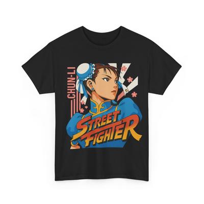 New Chun Li T-shirt, Anime Gift Shirt, Street Fighter Vs King Of Fighters Snk Tee,