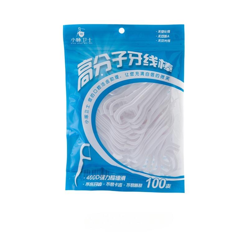 Полимерная зубная нить, ультратонкая зубная нить для чистки, уход за полостью рта, плоская линия, зубочистка в форме банта, палочка для чистки зубов