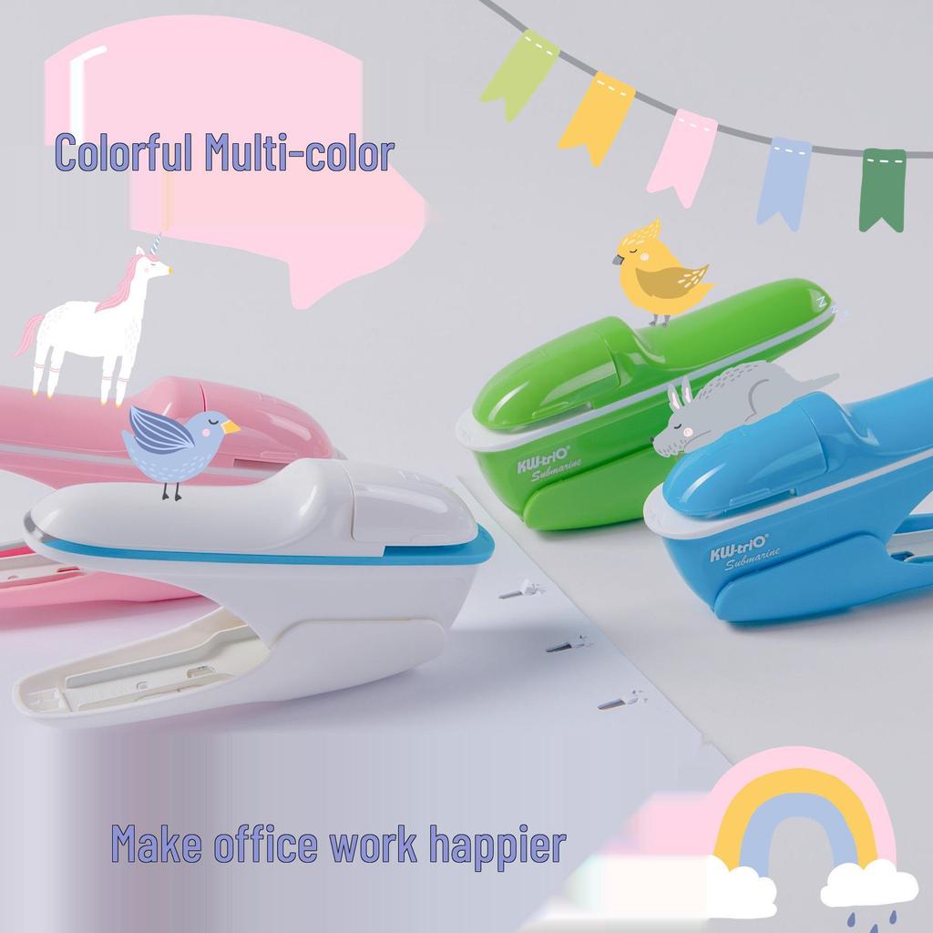 Kedeyou 5299 Экономящий усилия степлер без скоб для офиса и детей, скрепляет до 8 страниц