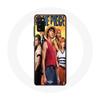 Case - One Piece - Samsung Galaxy A41 - Flexible - Anime - White