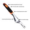 Heavy Duty Hand Weeder Garden Weeding Removal Cutter Tools with Ergonomic Handle