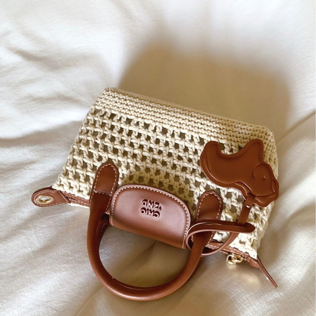 Сумка-тоут Weekend small note женская летняя повседневная плетеная сумка переносная сумка через плечо