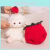 Plush Strawberry Sheep Toy Cartoon Stuffed Doll Bedroom Decoration Gift Kids