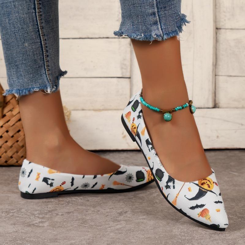 Модные женские туфли больших размеров, женские туфли на плоской подошве, горячая распродажа, повседневные туфли на плоской подошве, женские туфли с острым носком и мелкой мягкой подошвой