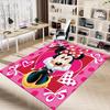 Cute Minnie Mouse Carpet for Playroom Bedroom Living Room Sofa Home Decor,kids Game Area Rug Non-slip Floor Mat