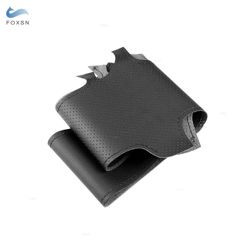 Car Accessories Inner Steering Wheel Cover Leather Trim For Nissan Maxima 2009-2014 Juke 370Z 2011-2017 Sentra SV 2017