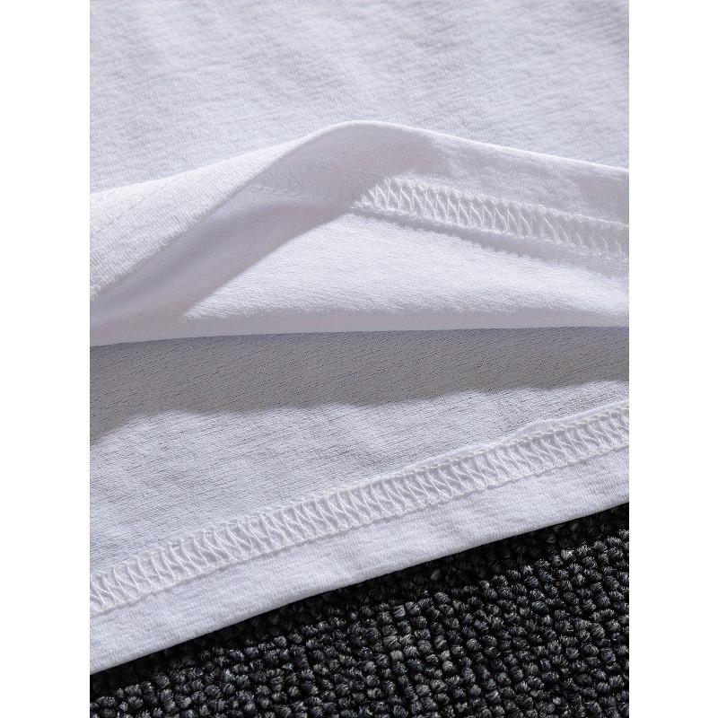 Европейские размеры Крутая летняя футболка с коротким рукавом для мужчин из России