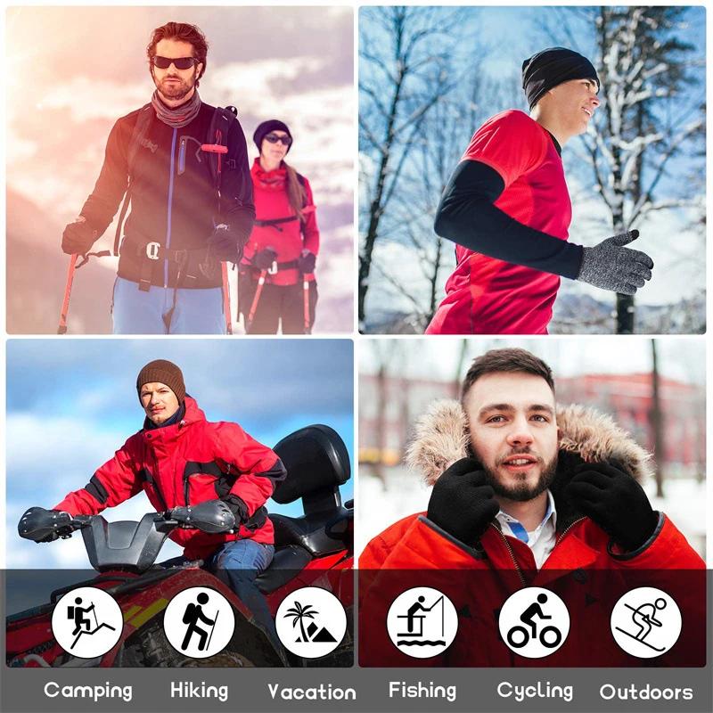 Зимние теплые термоперчатки с подогревом, со встроенным нагревательным элементом, с питанием от USB, мягкие, прочные, с сенсорным экраном, нескользящие рабочие перчатки