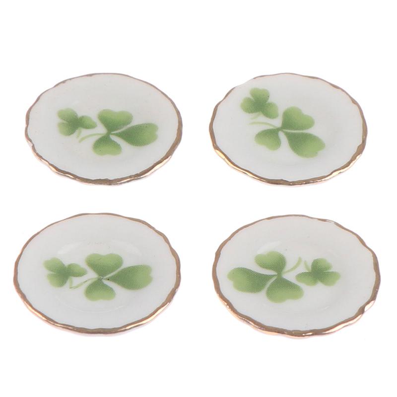 15 шт. 1:12 миниатюрных столовых приборов для кукольного домика, фарфоровые керамические чайные чашки, набор игрушек