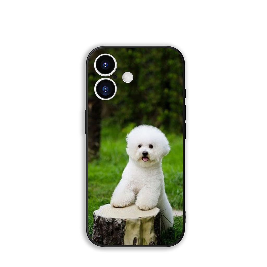Phone Cover Bichon Frise Dog Cute Pet Casing for OPPO A54 A40 A60 A80 A18 A16 A17 A38 A78 A79 A57 A55 A96 A15 A12 Case