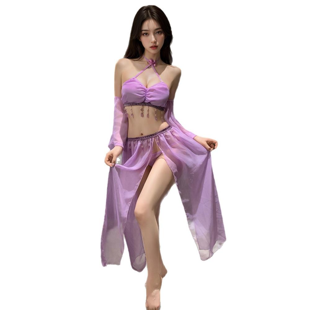 Кружевной набор Hanfu Cheongsam - Соблазнительное Косплей Нижнее Белье для Интимных Моментов