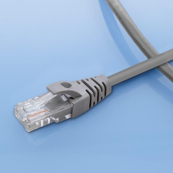 Qoltec Kabel Patchcord UTP | CAT5e | 2 x RJ-45 | 5m | High speed | Gold