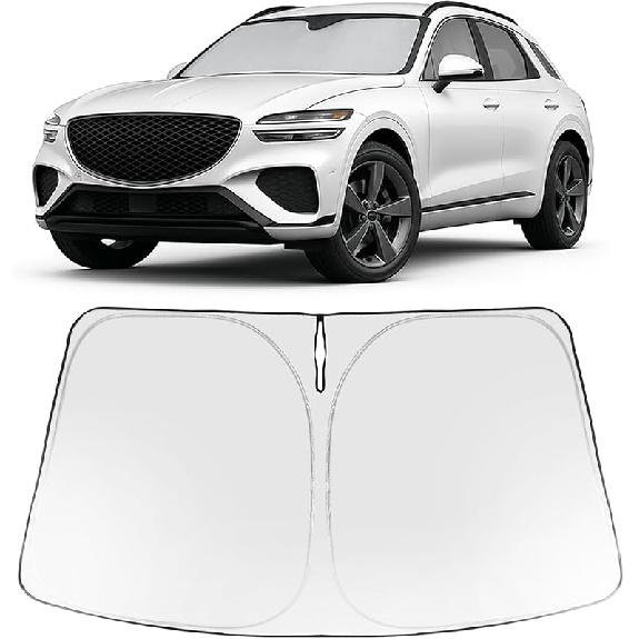 Складная солнцезащитная шторка на лобовое стекло Proadsy 2025 для RAV4, подходит для кроссовера RAV-4 SUV Crossover, TRD Off-Road, LE XLE Premium Limited.