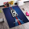 Le Mans Racing Car Theme Racing Carpet 3D Printed Anti-Slip Entryway Bathroom Playroom Floor Mat Decor Holiday Gift