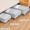 Large Clothes Storage Bag Under Bed Foldable Quilt Clothes Storage Bag Bedroom Dormitory Wardrobe Quilt Organizer Bag Home Decor