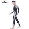 3mm Mens Fullsuit Wetsuit Diving Swimming Cold Water Thermal Protection Gray