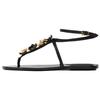Retro Fashion Trendy Niche Design One-Strap Sandals Women Sandals Black 13608510800