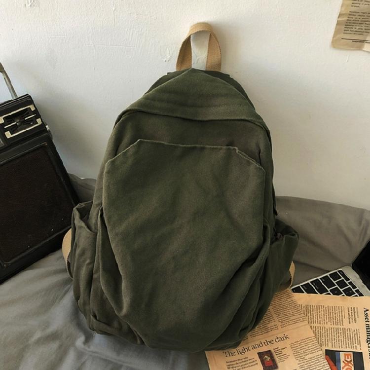 Винтажный холщовый рюкзак Daypack Удобный и практичный для работы и школы