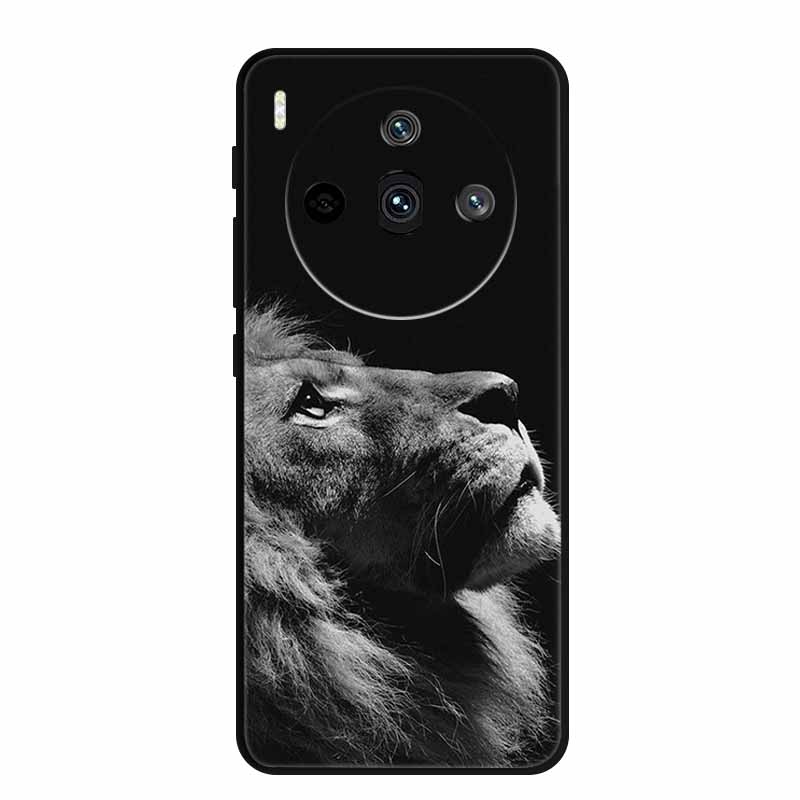 For ZTE nubia Z60S Pro Case Z60SPro Black Silicone Soft Back Cover Case For ZTE Nubia Z60S Pro Phone Case 6.78" Protective Shell