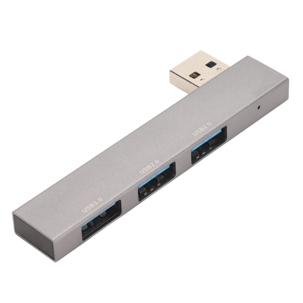 Мини-концентратор USB3.0 3 в 1 1xUSB3.0 2xUSB2.0 5 Гбит/с Портативный высокоскоростной многофункциональный USB-концентратор из алюминиевого сплава