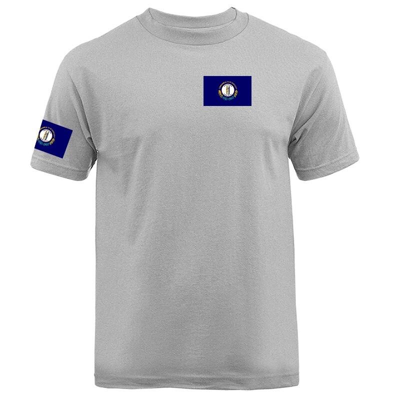 State of Kentucky Flag Crest KY Graphic T-shirt