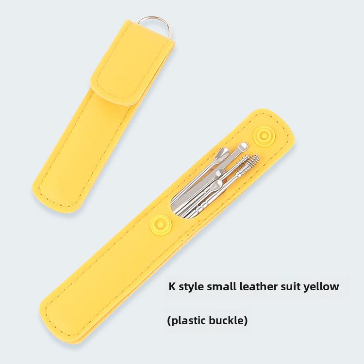 «Набор из 6 спиральных инструментов для чистки ушей для взрослых — портативный набор для чистки ушей»