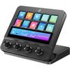 UpHere Stream Controller Stream Dock Устройство для левой руки Сенсорная панель Поддержка японского языка Настраиваемые макросы Идеально для совместимых 10-клавишных 4-поворотных
