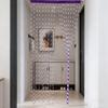 Beaded Door Curtain Room Divider Hanging Door Beads String Curtain Tassel Screen Blind for Window Doorway Living Room Bedroom Decor