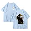 Luffy One Piece Men T-shirt Summer Short Sleeve  Women Clothing Tops Cartoon Japan Style Anime Male Tee Shirts