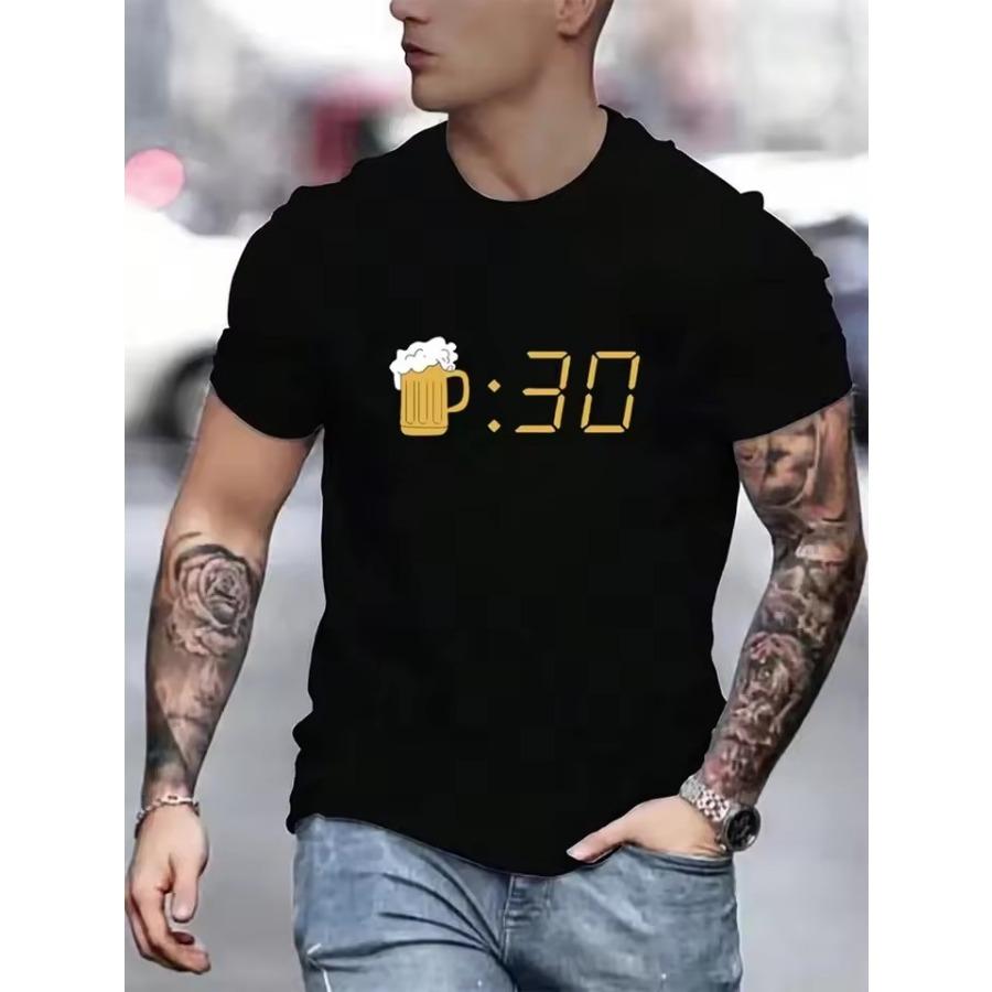 New Summer Daily Casual Men's T-shirt Outdoor Sports Short Sleeve Top 3D Mountain Print Men's T-shirt Street Fashion Men's Top