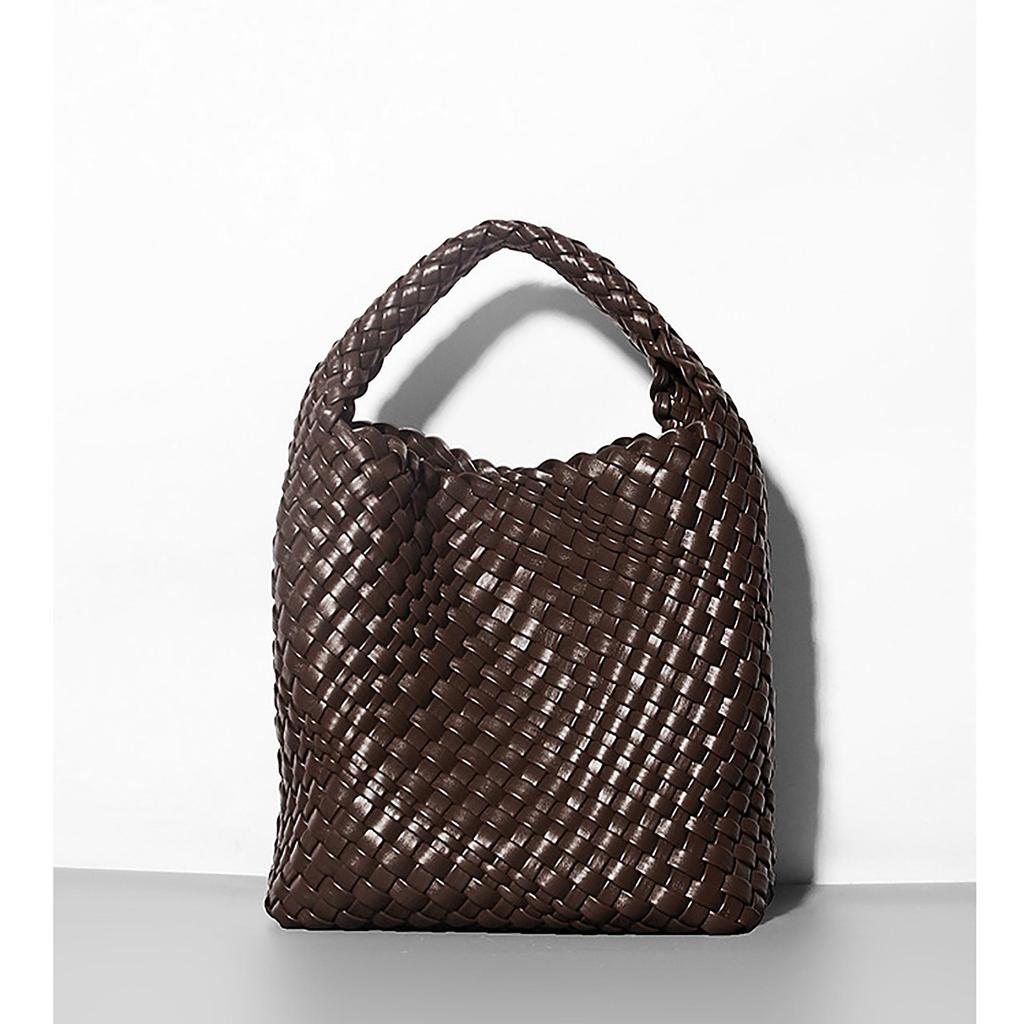 Женская сумка-ведро из мягкой кожи ручной работы весна/лето 2024 года — высококачественная сумка на одно плечо и сумка подмышкой