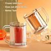 2026+ Freezer Beer Glass,Freeze Mugs with Handle,Double Walled Cups,Keep Drinks Cold,Freezing Beer Mug Gifts for Mens