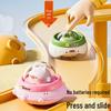 Kids Flying Saucer Pull-Back Toy Car - Educational Inertia Vehicle