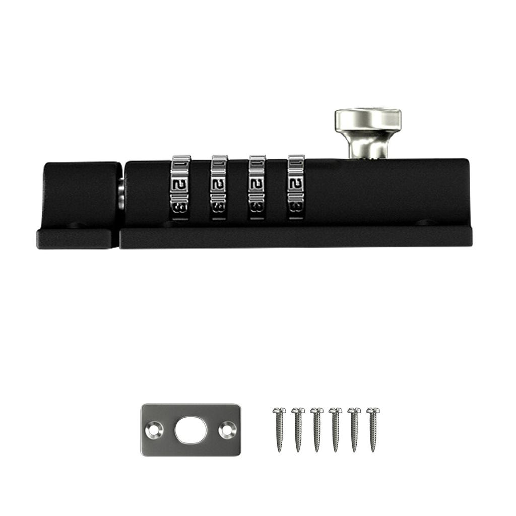 Сверхпрочный противоугонный дверной замок безопасности Механический кодовый замок Утолщенный засов для двери окна шкафа