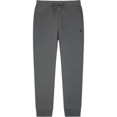 Polo FW23 однотонные повседневные брюки со шнуровкой и вышивкой в виде маленького пони, мужские брюки серого цвета MNPOPNT1BQ20151-020