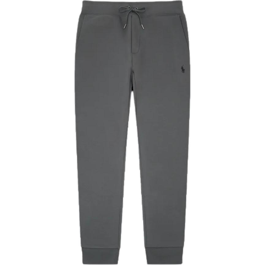 Polo Ralph Lauren FW23 однотонные повседневные брюки со шнуровкой и вышивкой в виде маленького пони, мужские брюки серого цвета MNPOPNT1BQ20151-020